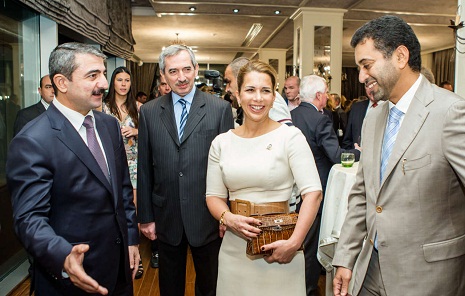 Princess of Jordan hosts cocktail evening in Baku for FEI General Assembly participant-PHOTOS